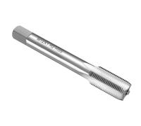 sourcing map Hand Plug Tap M12 x 1 H2 Metric Thread Plug Style Taps Straight Flute Screw Tapping Threading Tool High Speed Steel HSS6542