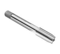 sourcing map Hand Plug Tap M14 x 1.25 H2 Metric Thread Plug Style Taps Straight Flute Screw Tapping Threading Tool 9CrSi Alloy Tool Steel
