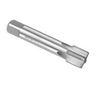 sourcing map Hand Plug Tap M25 x 1 H2 Metric Thread Plug Style Taps Straight Flute Screw Tapping Threading Tool High Speed Steel HSS6542