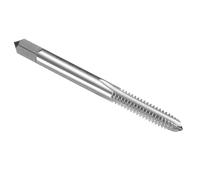 sourcing map Hand Plug Tap M6 x 1.25 H2 Metric Thread Plug Style Taps Straight Flute Screw Tapping Threading Tool High Speed Steel HSS6542