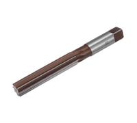 sourcing map Hand Reamer 25mm H7 Metric Reamer Drill Bit for Metal Wood Hole Reaming, Straight Flutes 9SiCr Alloy Steel Cutting Tool