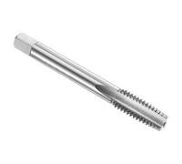 sourcing map Hand Taper Tap 3/8-16 UNC 2B Left Hand Thread Taper Style Taps Straight Flute Screw Tapping Threading Tool High Speed Steel HSS6542