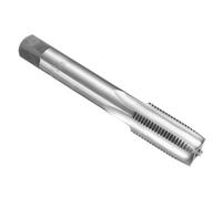 sourcing map Hand Taper Tap M16 x 1.5 H2 Metric Thread Taper Style Taps Straight Flute Screw Tapping Threading Tool High Speed Steel HSS6542