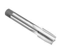 sourcing map Hand Taper Tap M18 x 1.5 H2 Metric Thread Taper Style Taps Straight Flute Screw Tapping Threading Tool High Speed Steel HSS6542
