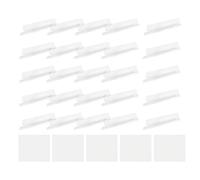 sourcing map Hanging File Folder Tabs, 4 Inch Insertable Tabs and Inserts Plastic Clear File Organizer Labels Filing for Folder Quick Identification, Clear, 150 Pcs