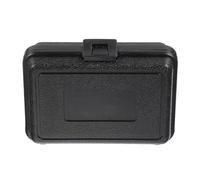 sourcing map Hard Carry Case 6.5" High-Density Polyethylene Empty Tool Box Rust & Weather-Resistant Blow Forming Tool Case for Household Workshop Car