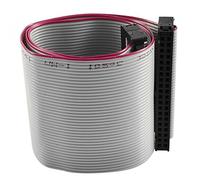 sourcing map Hard Drive 40cm Feamle IDC 40 Pin Extension Wire Flat Ribbon Cable