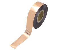 sourcing map Heat Foil Transfer Paper, 0.8" x394ft Metallic Deco Foil Paper Roll, Foil Transfer for Leather Hot Foil Stamping Machine DIY Craft, Light Bronze