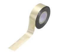 sourcing map Heat Foil Transfer Paper, 0.8" x394ft Metallic Deco Foil Paper Roll, Foil Transfer for Leather Hot Foil Stamping Machine DIY Craft, Light Golden