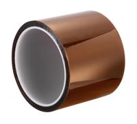 sourcing map Heat Resistant Tape - 1 Pcs High Temperature Heat Transfer Tape Polyimide Film Adhesive Tape 76mm x 33m(108ft)