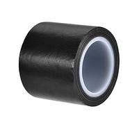 sourcing map Heat Resistant Tape High Temperature Heat Transfer Tape PTFE Film Adhesive Tape 50mm Width 10m 33ft Length Black