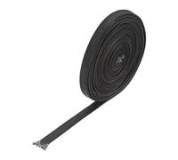sourcing map Heat Shield Sleeve, 0.3" ID 16 Feet Heat Sleeve Automotive Wire Heat Shield Fuel Line Heat Shield Sleeve Heat Sleeve Heat Wrap 500 Degree for Wires, Black