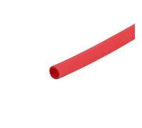 sourcing map Heat Shrink Tubing, 0.6mm Dia 2:1 Heat Shrink Wrap Cable Sleeve Heat Shrink Tube 10m Length Red