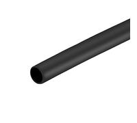 sourcing map Heat Shrink Tubing, 0.6mm Dia 2:1 Heat Shrink Wrap Cable Sleeve Heatshrink Tube 1m Length Black