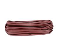 sourcing map Heat Shrink Tubing, 1/4 Inch ID 49 ft Long 2:1 Ratio PE Heat Shrink Cable Sleeve for Electrical Wire Insulation, Cable Management, Brown