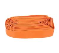 sourcing map Heat Shrink Tubing, 1 Inch ID 33 ft Long 2:1 Ratio Polyolefin Heat Shrink Cable Sleeve for Electrical Wire Insulation, Cable Management, Orange