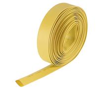 sourcing map Heat Shrink Tubing, 14mm Dia 2:1 rate Shrinkable Tube Cable Sleeve 7m - Yellow