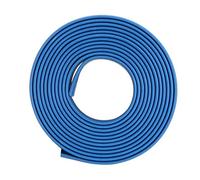 sourcing map Heat Shrink Tubing 14mm Flat 1m 2:1 Heat Shrink Tube Wire Wrap Blue