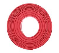 sourcing map Heat Shrink Tubing, 17mm Flat Width 2:1 Heat Shrink Wrap Cable Sleeve Tube 8m Red