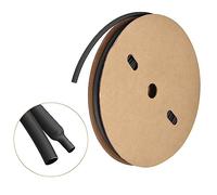 sourcing map Heat Shrink Tubing, 3:1 Ratio 5/16 Inch Diameter 50ft Adhesive Lined Dual Wall Heat Shrink Tube Waterproof Sealed Black