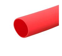 sourcing map Heat Shrink Tubing 3/16"(5mm) Dia 2:1 Heat Shrink Wrap Cable Sleeve Tube 5m Red
