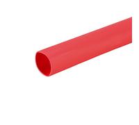 sourcing map Heat Shrink Tubing 5mm Dia 1m Length 2:1 Heat Shrink Wrap Cable Sleeve Heatshrink Tube Red