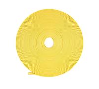 sourcing map Heat Shrink Tubing, 7mm Dia 11mm Flat Width 2:1 Heat Shrink Wrap Cable Sleeve Heat shrink Tube 5m Yellow
