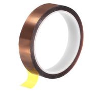 sourcing map Heat Tape, 1 Roll 20mmx33m 108ft High Temperature Tape Heat Resistant Tapes for Sublimation,Heat Press,Heat Transfer, Soldering, Circuit Board