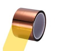 sourcing map Heat Tape, 60mm x 33m (108ft) Polyimide Heat Transfer Sublimation Tape No Residue High-Temperature Resistant Tapes for Heat Press Soldering Circuit Board, Brown