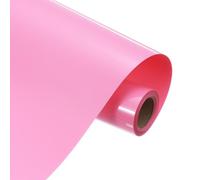sourcing map Heat Transfer Vinyl Roll, 12" x 4.9ft HTV Iron on Transfer Vinyl for T-Shirts Craft Cutter Cutting Machine, Easy to Cut and Weed (Pink)
