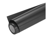 sourcing map Heat Transfer Vinyl Roll, 12" x 8ft Black HTV Transfer Vinyl Iron On Vinyl for T-Shirts DIY Heat Vinyl Design Easy to Cut & Weed