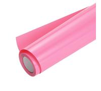 sourcing map Heat Transfer Vinyl Roll, 12" x 8ft Pink HTV Transfer Vinyl Iron On Vinyl for T-Shirts DIY Heat Vinyl Design Easy to Cut & Weed