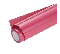 sourcing map Heat Transfer Vinyl Roll, 12" x 8ft Purple Red HTV Transfer Vinyl Iron On Vinyl for T-Shirts DIY Heat Vinyl Design Easy to Cut & Weed