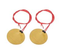 sourcing map Heater Film Heating Plate, 13W 12V Polyimide Heat Pad, Adhesive PI Heater Elements Film 70mm Dia Heater Strip for Constant Temperature, Pack of 2