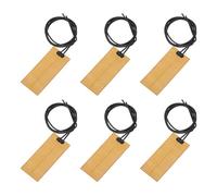 sourcing map Heater Film Heating Plate, 15W 24V Polyimide Heat Pad, Adhesive PI Heater Elements Film 94mmx40mm Heater Strip for Constant Temperature, Pack of 6