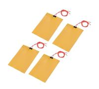 sourcing map Heater Film Heating Plate, 24V 50W Polyimide Heat Pad, Adhesive PI Heater Elements Film 135mmx95mm Heater Strip for Constant Temperature, Pack of 4