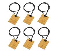 sourcing map Heater Film Heating Plate, 4.2W 5V Polyimide Heat Pad, Adhesive PI Heater Elements Film 47mmx37mm Heater Strip for Constant Temperature, Pack of 6