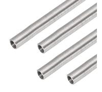 sourcing map Heating Element Coil Wire, AC220V 1000W / AC110V 250W Resistance Furnace Heater Wire FeCrAl Heating Elements Coil Heater for Oven Furnace Dryer, 4.9mm X408mm, Pack of 4