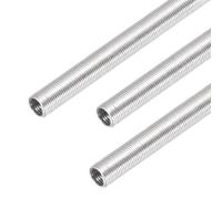 sourcing map Heating Element Coil Wire, AC220V 500W / AC110V 125W Resistance Furnace Heater Wire FeCrAl Heating Elements Coil Heater for Oven Furnace Dryer, 4mm X198mm, Pack of 3