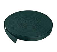 sourcing map Heavyweight Polypropylene Webbing Strap 1" 50 Yards Dark Green Strapping Band for Outdoor