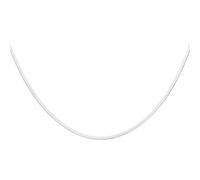 sourcing map Herringbone Necklaces 2.5mm Wide 18" Long Stainless Steel Snake Chain Necklace Adjustable Flat Chain for Women Jewelry Gift, Silver Tone