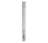 sourcing map Hex Head Wrench Drill Bit 6mm 1/4" Hex Shank 3in Magnetic | 75mm H6 Metric Screwdriver Bits S2 Steel,Industrial Grade,Hexagon Flat Tip Drill Bits,for Screws