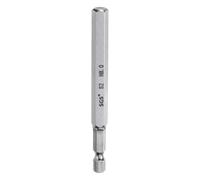 sourcing map Hex Head Wrench Drill Bit 8mm 1/4" Hex Shank 4in Magnetic | 100mm H8 Metric Screwdriver Bits S2 Steel,Industrial Grade,Hexagon Flat Tip Drill Bits,for Screws