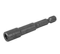 sourcing map Hex Shank 5.5mm Metal Magnetic Socket Nut Driver Gray 65mm Length