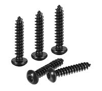 sourcing map Hex Socket Self Tapping Screws, M3 x 16mm Carbon Steel Wood Screw 200pcs
