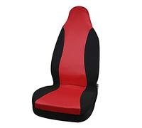 sourcing map High Back Bucket Auto Car Seat Cover, Polyester, Red