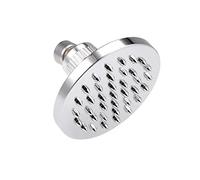 sourcing map High Pressure Shower Head, 4 Inch Rain Shower Head 360 Degree Adjustable G1/2 ABS Rainfall Shower Head