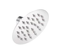 sourcing map High Pressure Shower Head, 4 Inch Rain Shower Head 360 Degree Adjustable G1/2 Stainless Steel Rainfall Shower Head