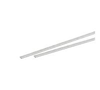 sourcing map High-Speed Steel Rod, Unpolished Half-Hard High-Speed Steel, Round Bar Rod, for Hand Tools, Aircraft Axle, DIY Craft, 2 x 200mm Pack of 2