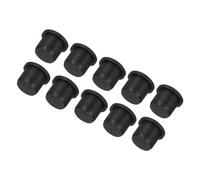 sourcing map High Temp Silicone Plug Mount Dia 12.5mm/0.49 Inch T Shaped Solid Rubber Stopper Hole Plugs for Coating Plating Waterproof Sealing Plugs Black Pack of 10(OD 15mm/0.59 Inch)